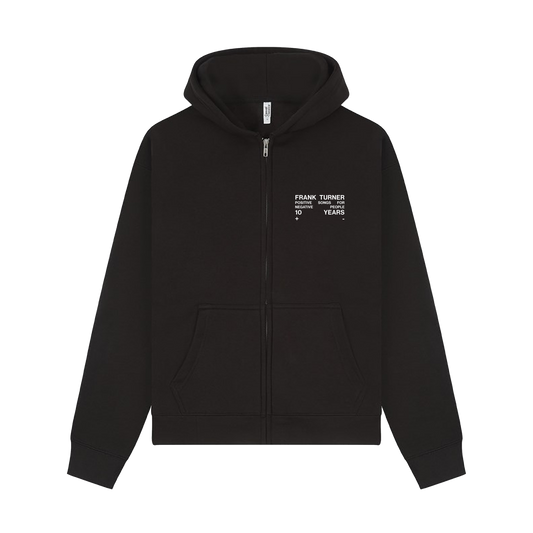 Positive Songs For Negative People 10th Anniversary Zip-Hoodie