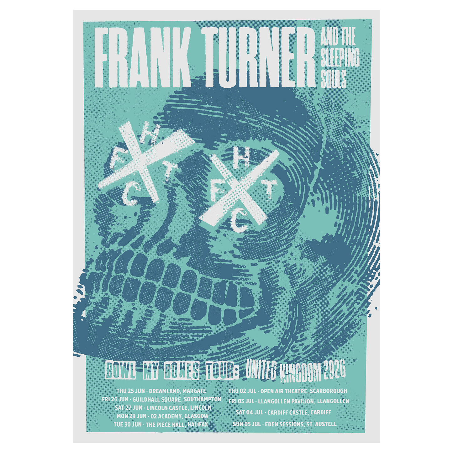 Bowl My Bones Tour Poster