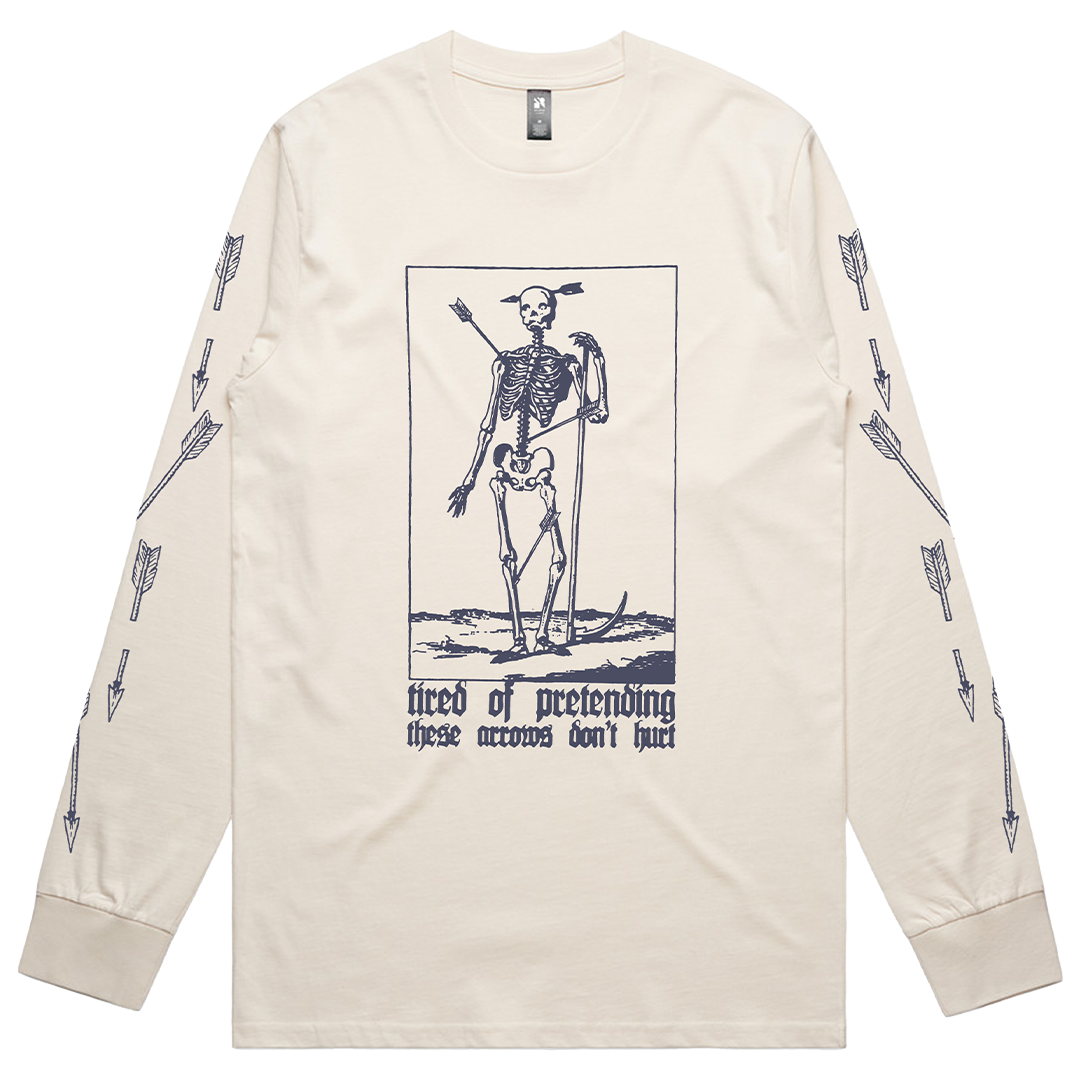 'Tired Of Pretending' Long Sleeve T-Shirt