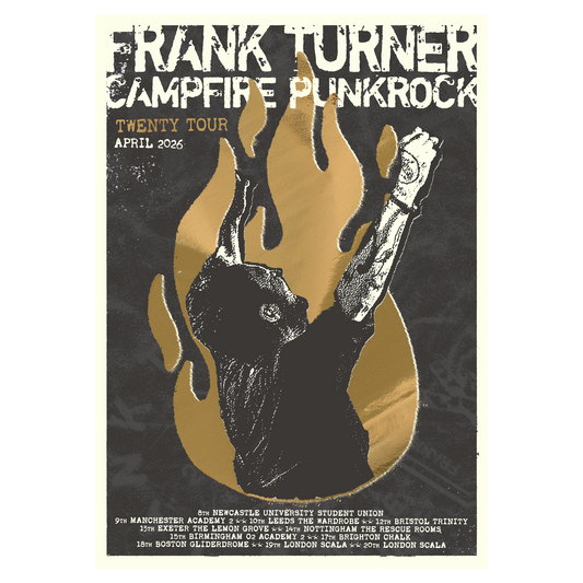 Campfire Punkrock '20 Foil Poster