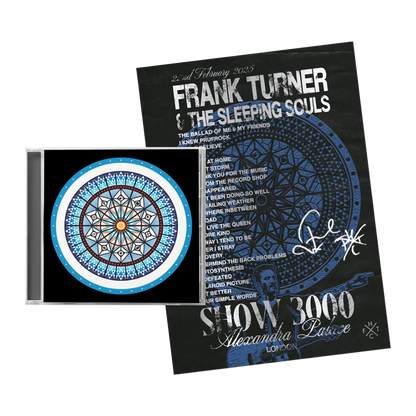 Show3000 Live CD + Show3000 Setlist Signed Poster