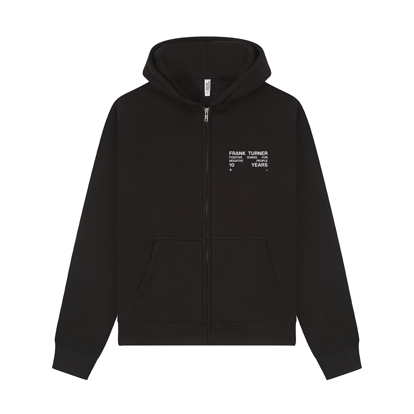 Positive Songs For Negative People 10th Anniversary Zip-Hoodie