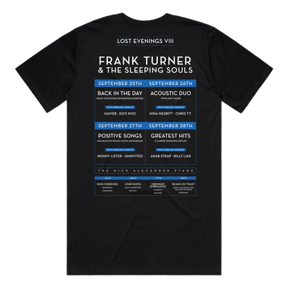 Lost Evenings VIII Line-Up T-Shirt