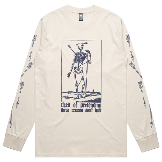 'Tired Of Pretending' Long Sleeve T-Shirt