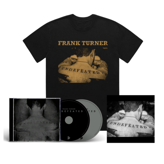 'Undefeated' Tshirt and Deluxe CD Bundle