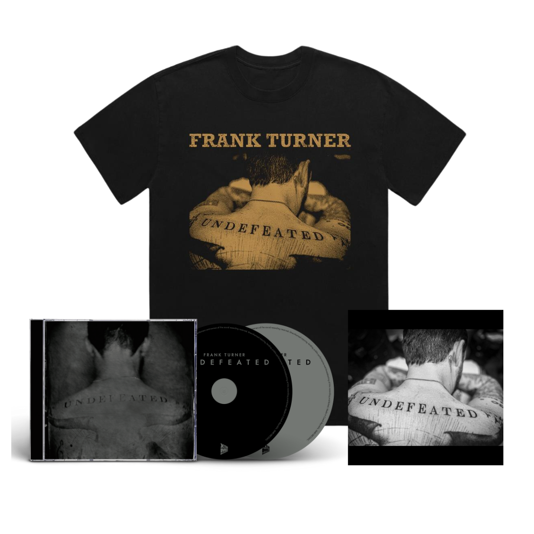 'Undefeated' Tshirt and Deluxe CD Bundle