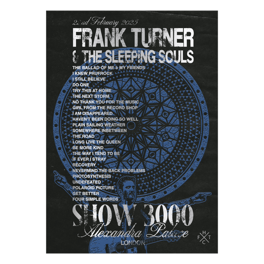 Show3000 Setlist Poster
