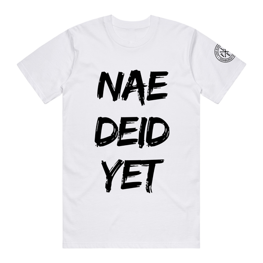 Lost Evenings VIII 'Nae Deid Yet' T-Shirt